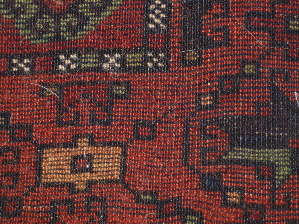 ANTIQUE EASTERN TURKISH YURUK LONG RUG, SUPERB COLOUR, CIRCA 1900. View VII