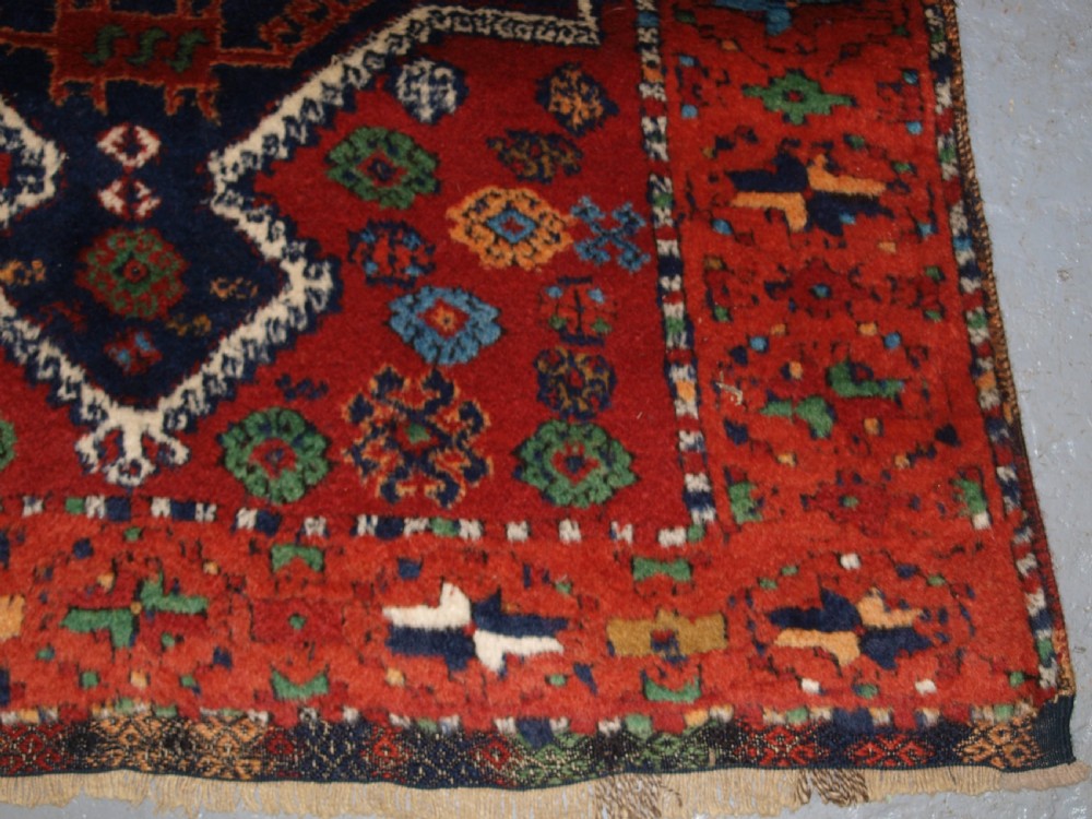ANTIQUE EASTERN TURKISH YURUK LONG RUG, SUPERB COLOUR, CIRCA 1900. View VIII