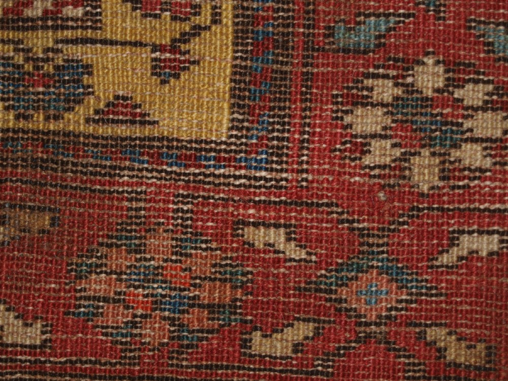 ANTIQUE SOUTH CAUCASIAN RUNNER WITH OUTSTANDING COLOUR AND DESIGN, LATE 19TH CENTURY. View XIII