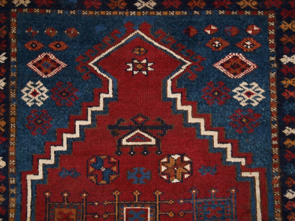 ANTIQUE TURKISH YURUK PRAYER RUG, BEAUTIFUL COLLECTORS RUG, 2ND HALF 19TH CENTURY. View VI