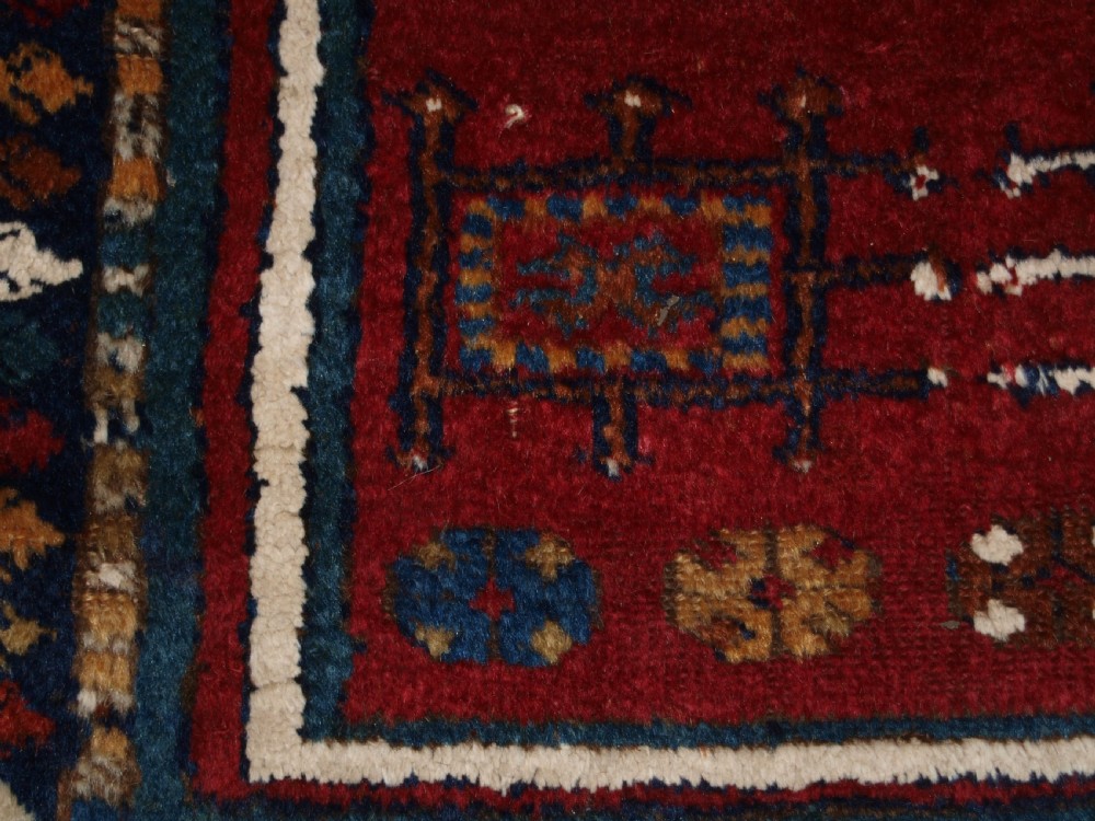 ANTIQUE TURKISH YURUK PRAYER RUG, BEAUTIFUL COLLECTORS RUG, 2ND HALF 19TH CENTURY. View XII