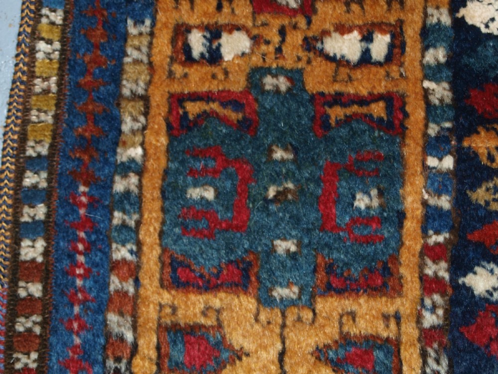 ANTIQUE TURKISH YURUK PRAYER RUG, BEAUTIFUL COLLECTORS RUG, 2ND HALF 19TH CENTURY. View XIII