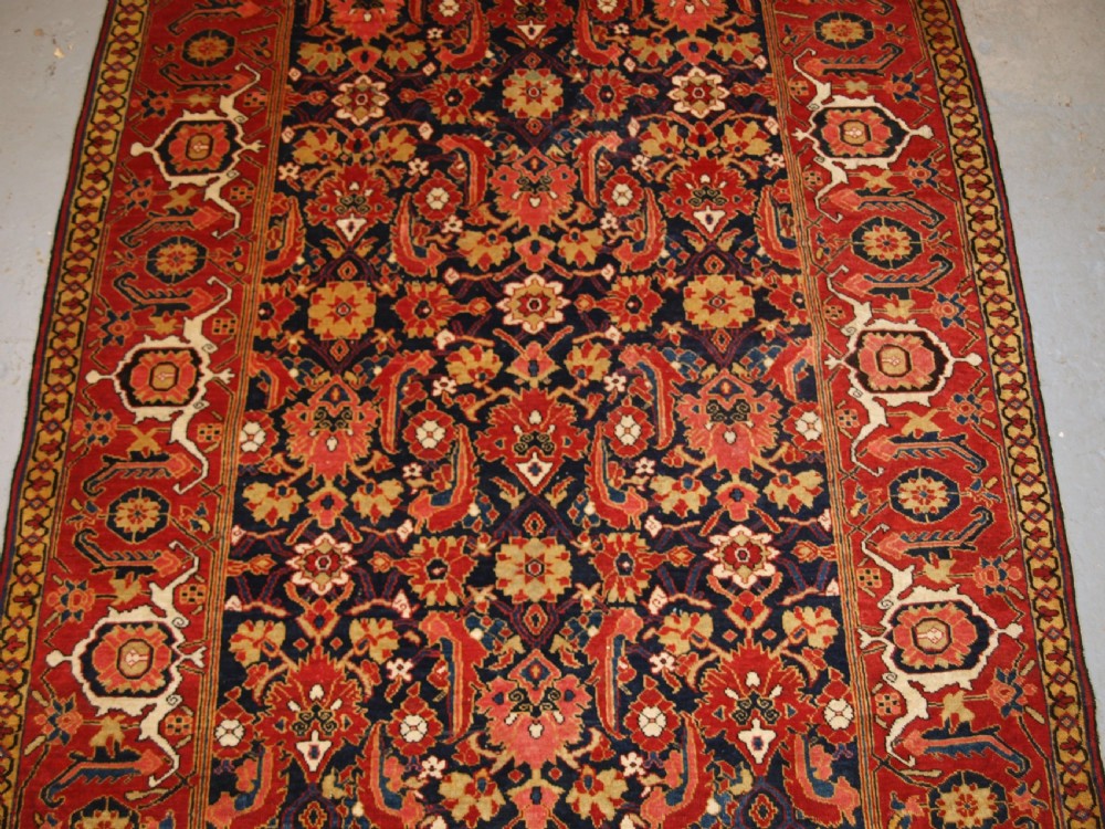 ANTIQUE CAUCASIAN KUBA REGION RUG, FINE WEAVE AND SUPERB COLOUR, LATE 19TH CENTURY. View V