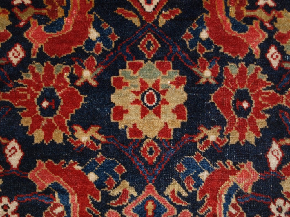 ANTIQUE CAUCASIAN KUBA REGION RUG, FINE WEAVE AND SUPERB COLOUR, LATE 19TH CENTURY. View XIII