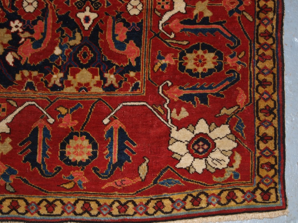ANTIQUE CAUCASIAN KUBA REGION RUG, FINE WEAVE AND SUPERB COLOUR, LATE 19TH CENTURY. View XV