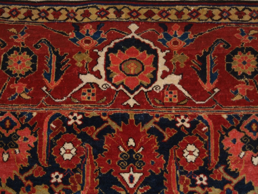 ANTIQUE CAUCASIAN KUBA REGION RUG, FINE WEAVE AND SUPERB COLOUR, LATE 19TH CENTURY. View XVI