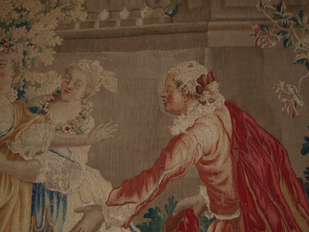 ANTIQUE LOUIS XV AUBUSSON TAPESTRY, AFTER JEAN-BAPTISTE OUDRY, CIRCA 1770. View XXVII