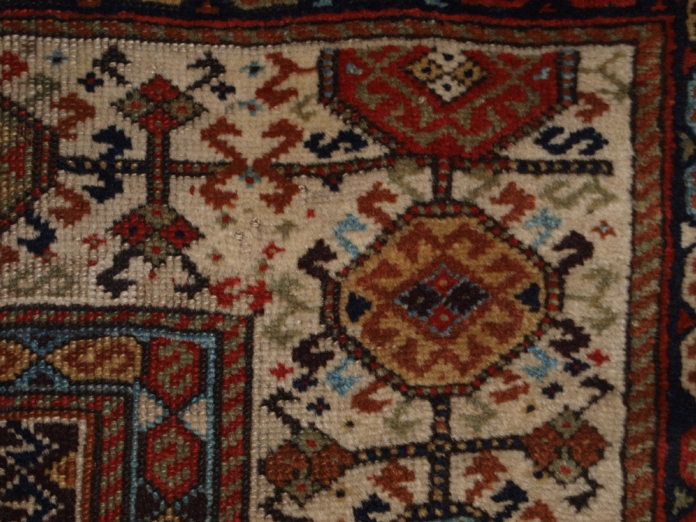 ANTIQUE TRIBAL SHEKARLU QASHQAI RUG OF CLASSIC DESIGN, CIRCA 1880. View XVI