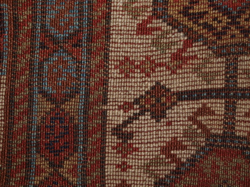 ANTIQUE TRIBAL SHEKARLU QASHQAI RUG OF CLASSIC DESIGN, CIRCA 1880. View XVIII