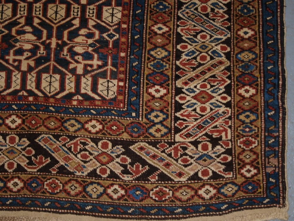 ANTIQUE CAUCASIAN KONAKEND RUG OF CLASSIC DESIGN, LATE 19TH CENTURY. View X