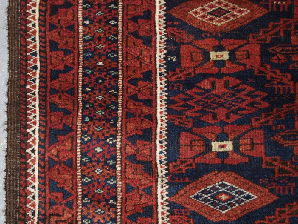 ANTIQUE BALUCH RUG, KHORASAN REGION, ALL OVER DESIGN, CIRCA 1900. View III