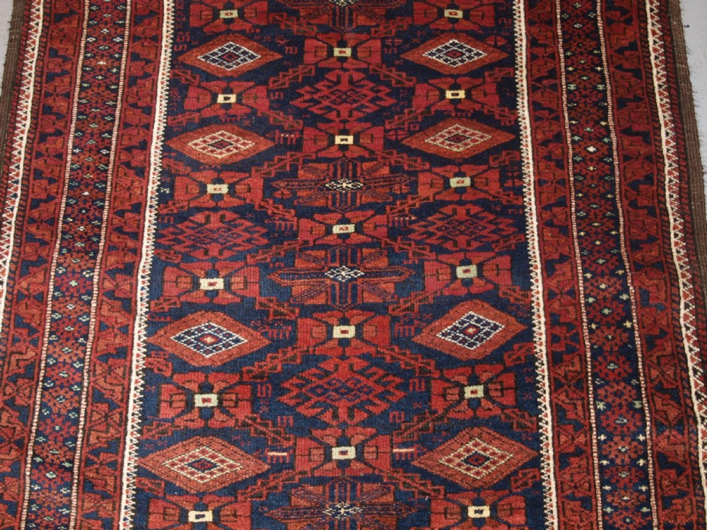 ANTIQUE BALUCH RUG, KHORASAN REGION, ALL OVER DESIGN, CIRCA 1900. View V