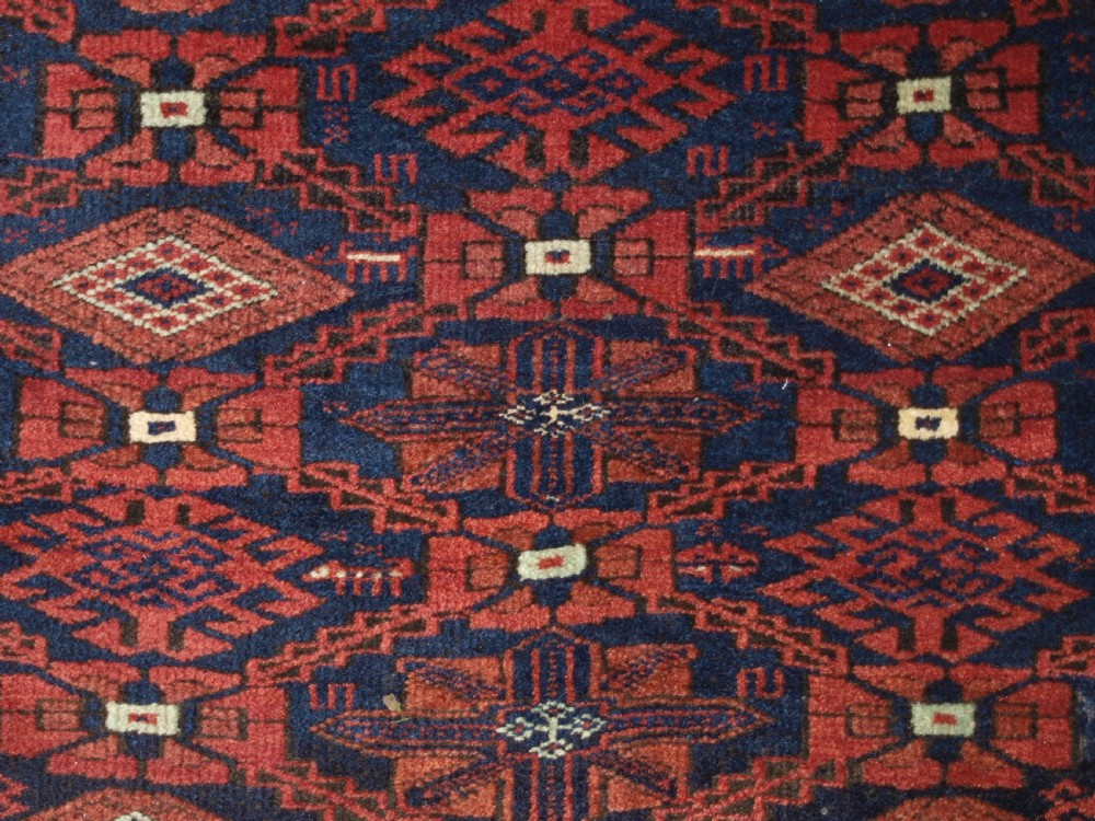 ANTIQUE BALUCH RUG, KHORASAN REGION, ALL OVER DESIGN, CIRCA 1900. View VII