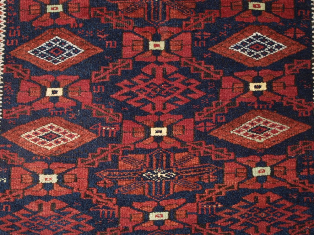 ANTIQUE BALUCH RUG, KHORASAN REGION, ALL OVER DESIGN, CIRCA 1900. View VIII