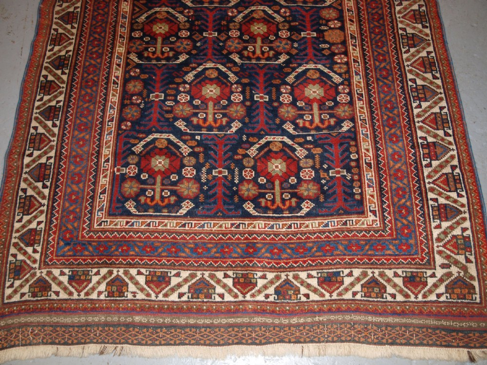 ANTIQUE AFSHAR RUG WITH REPEAT LARGE BOTEH DESIGN, CIRCA 1900/20. View VI