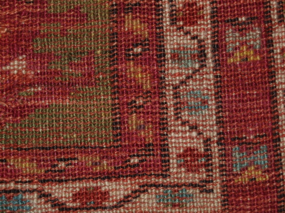 ANTIQUE TURKISH KIRSEHIR VILLAGE RUG, WONDERFUL COLOUR, TRADITIONAL DESIGN, LATE 19TH CENTURY. View IX