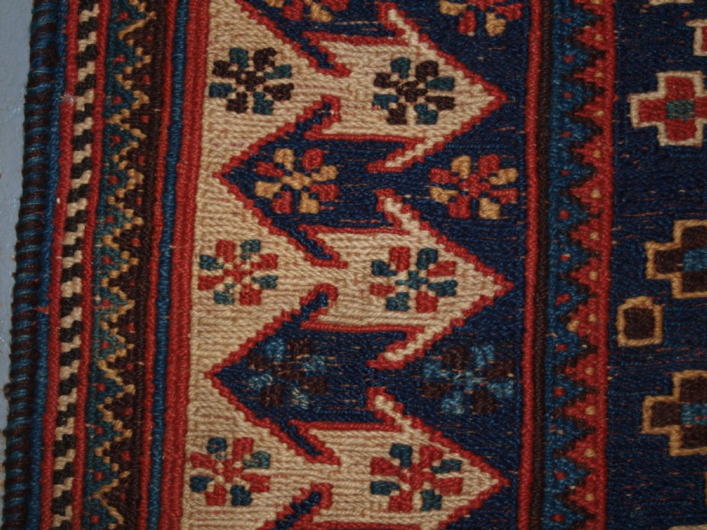 OLD AFSHAR SOUMAK RUG, SUPERB ORIGINAL CONDITION, CIRCA 1920. View IX