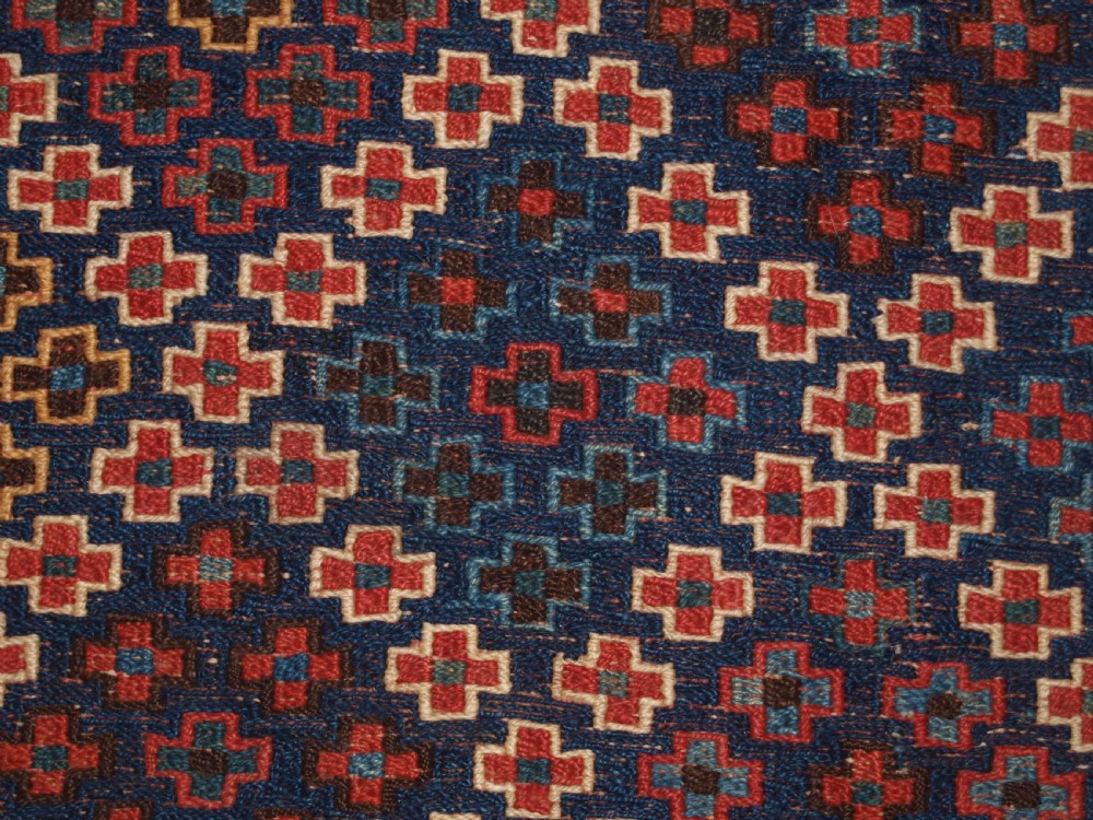 OLD AFSHAR SOUMAK RUG, SUPERB ORIGINAL CONDITION, CIRCA 1920. View XI