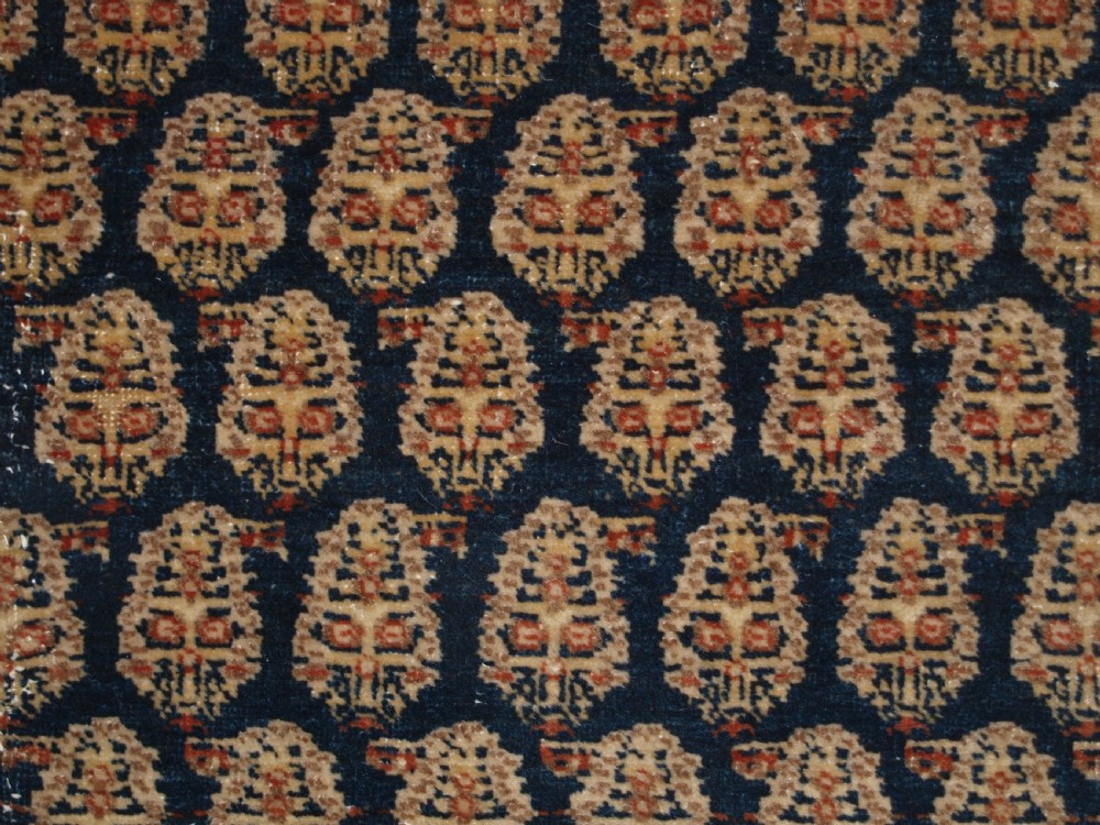 ANTIQUE NORTH WEST PERSIAN SERABEND VILLAGE RUG, BOTEH DESIGN, CIRCA 1900. View IX