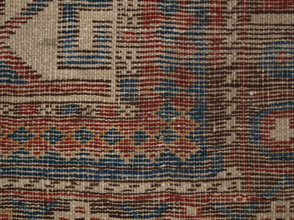 ANTIQUE CAUCASIAN BIDJOV SHIRVAN RUG, GOOD DESIGN AND COLOUR, NICE SMALL SIZE, LATE 19TH CENTURY. View XI