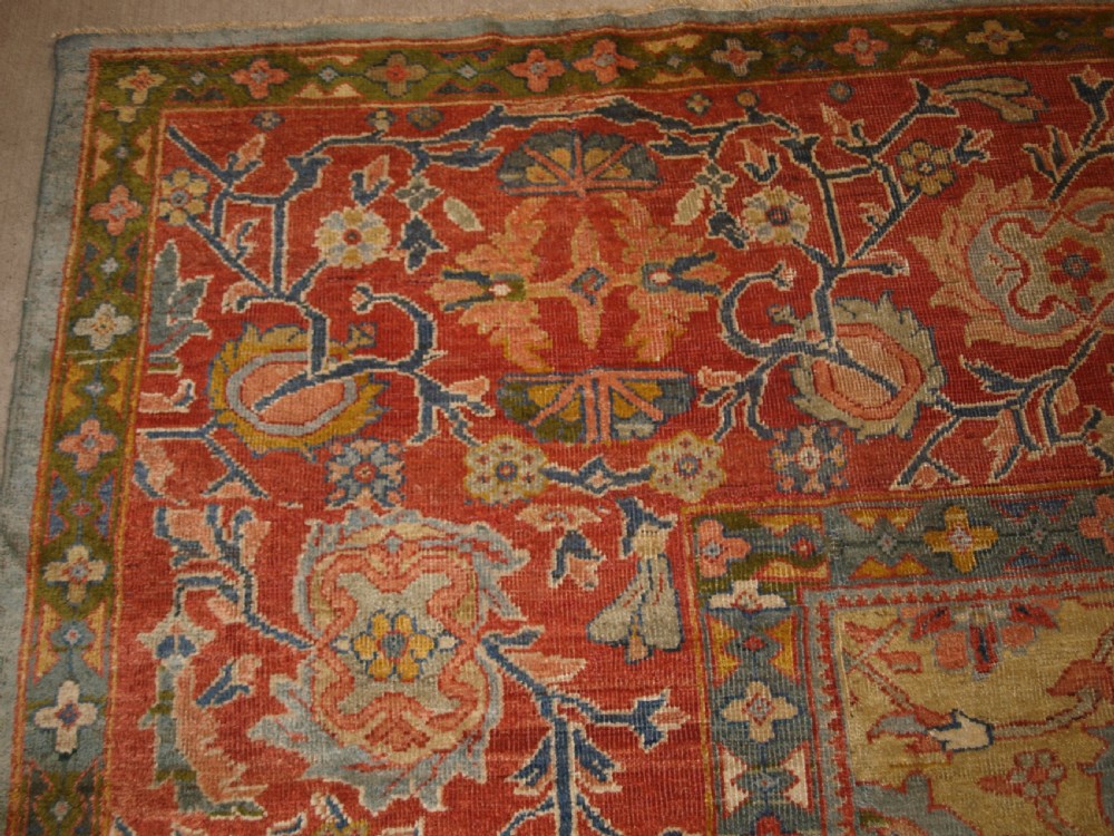 ANTIQUE ZIEGLER CARPET, WITH OUTSTANDING DESIGN AND COLOUR, COUNTRY HOUSE CARPET, CIRCA 1870/80. View IV