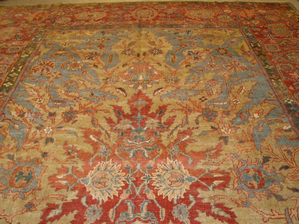 ANTIQUE ZIEGLER CARPET, WITH OUTSTANDING DESIGN AND COLOUR, COUNTRY HOUSE CARPET, CIRCA 1870/80. View VI