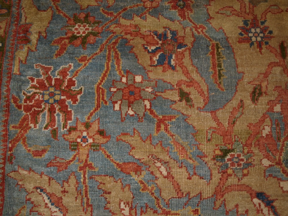 ANTIQUE ZIEGLER CARPET, WITH OUTSTANDING DESIGN AND COLOUR, COUNTRY HOUSE CARPET, CIRCA 1870/80. View IX