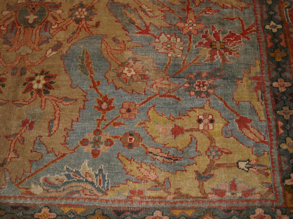 ANTIQUE ZIEGLER CARPET, WITH OUTSTANDING DESIGN AND COLOUR, COUNTRY HOUSE CARPET, CIRCA 1870/80. View XII