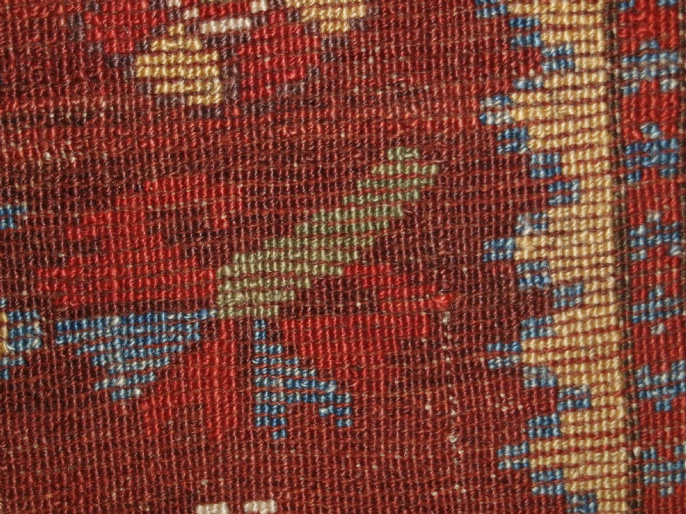 ANTIQUE TURKISH MILAS PRAYER RUG, WONDERFUL EARLY EXAMPLE, 2ND HALF 19TH CENTURY. View XIII