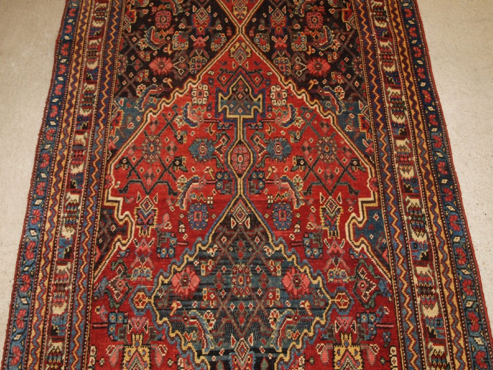 ANTIQUE BIJAR RUNNER, COUNTRY HOUSE LOOK, EXCELLENT CONDITION, CIRCA 1880. View IV