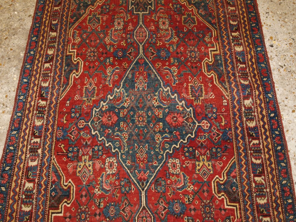ANTIQUE BIJAR RUNNER, COUNTRY HOUSE LOOK, EXCELLENT CONDITION, CIRCA 1880. View VIII