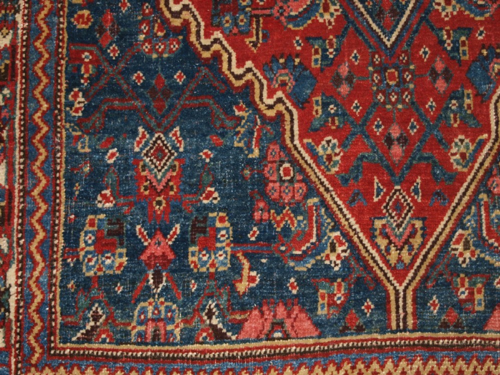 ANTIQUE BIJAR RUNNER, COUNTRY HOUSE LOOK, EXCELLENT CONDITION, CIRCA 1880. View IX
