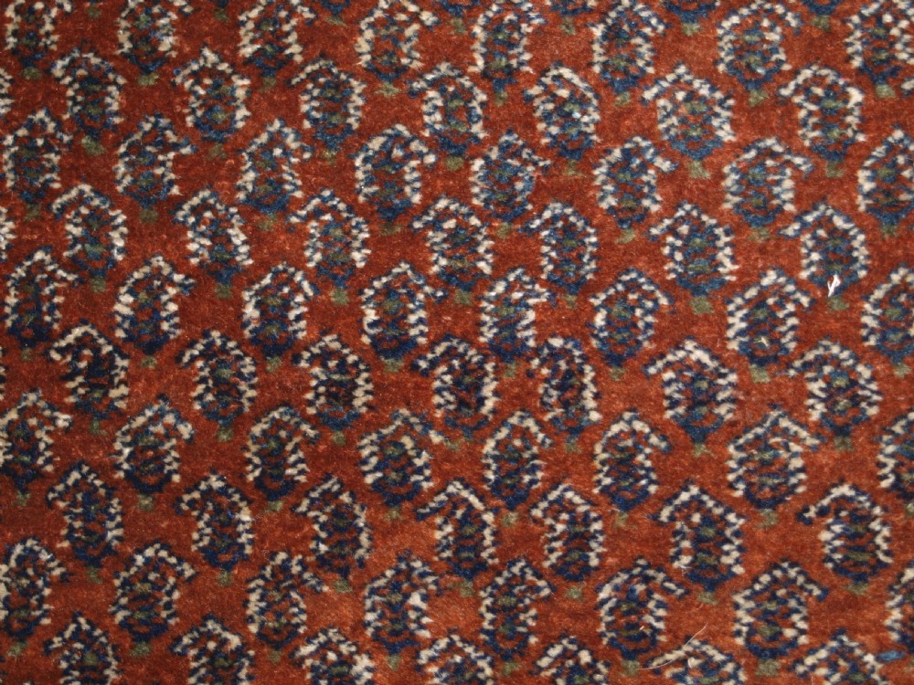 ANTIQUE NORTH WEST PERSIAN HAMADAN VILLAGE RUNNER, ALL OVER SMALL BOTEH DESIGN, CIRCA 1900/20. View XI