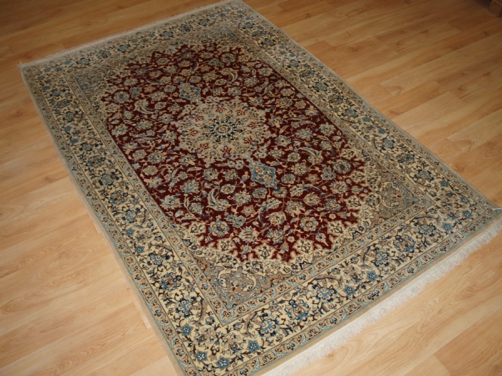 OLD NAIN RUG, VERY FINE WEAVE, SUPERB COLOUR AND CONDITION, CIRCA 1930. View II