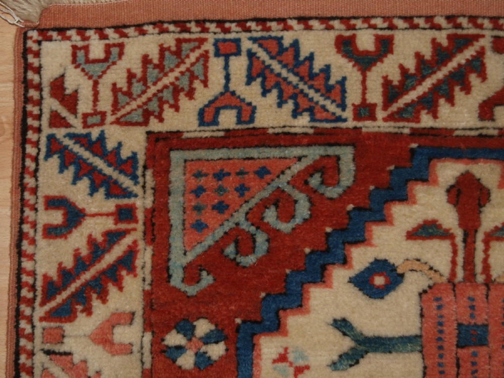 OLD TURKISH BERGAMA REGION VILLAGE RUNNER, TRADITIONAL DESIGN, CIRCA 1920/30. View VI