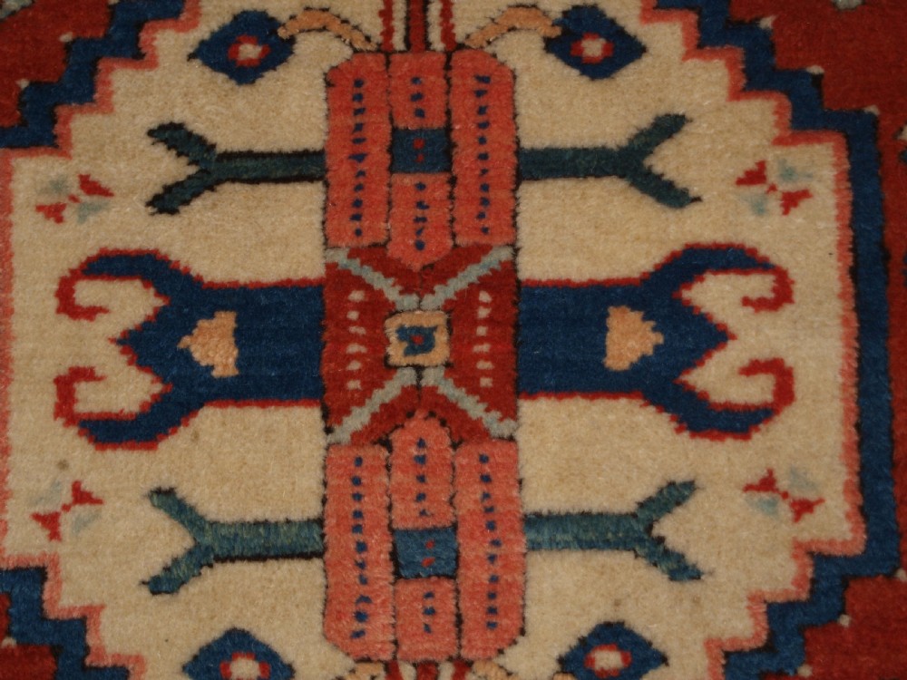 OLD TURKISH BERGAMA REGION VILLAGE RUNNER, TRADITIONAL DESIGN, CIRCA 1920/30. View VII
