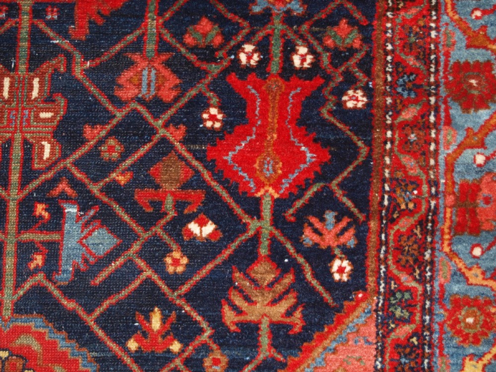 ANTIQUE MALAYER VILLAGE RUG, UNUSUAL DESIGN, CIRCA 1900/20. View IX