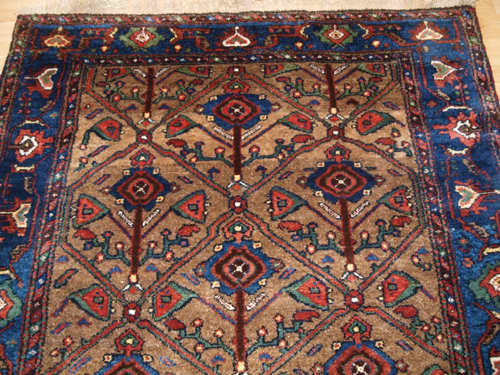 ANTIQUE KURDISH HAMADAN REGION VILLAGE RUG, CIRCA 1900/20. View IV