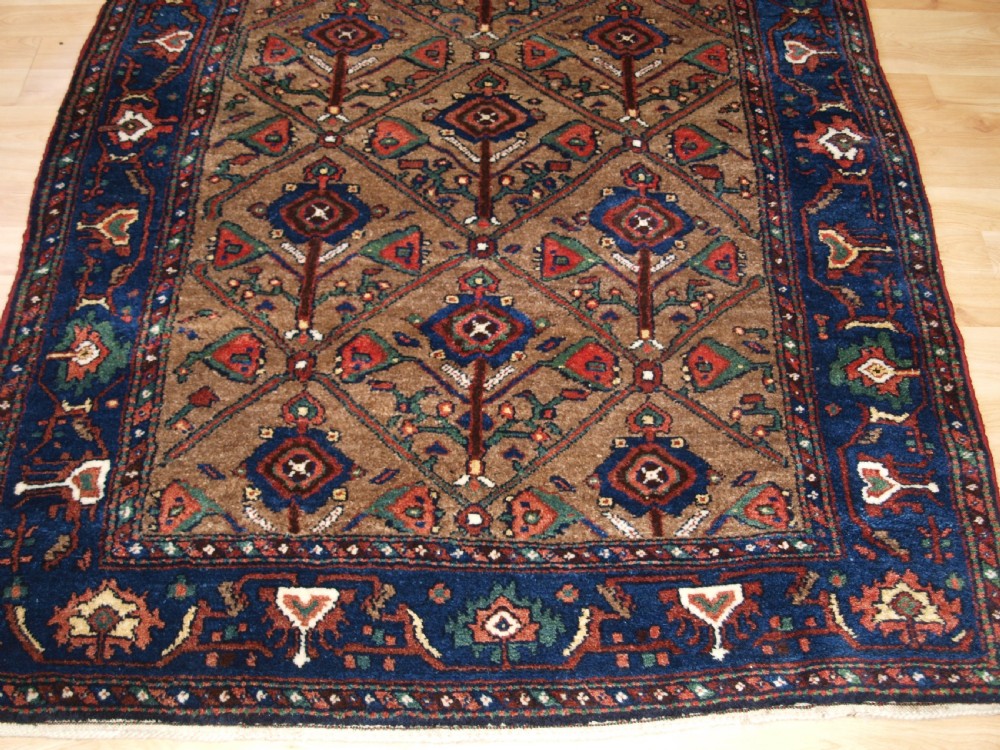 ANTIQUE KURDISH HAMADAN REGION VILLAGE RUG, CIRCA 1900/20. View VIII