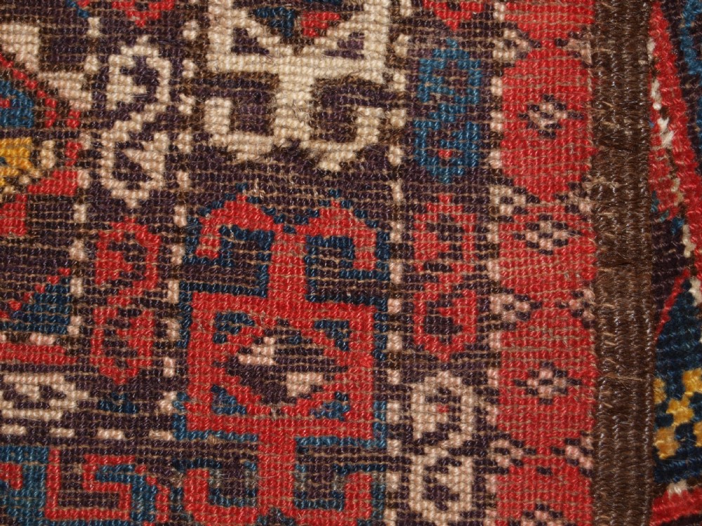 ANTIQUE CHODOR TURKMEN MAIN CARPET OF SMALL SIZE AND SCARCE DESIGN, CIRCA 1880. View XIII