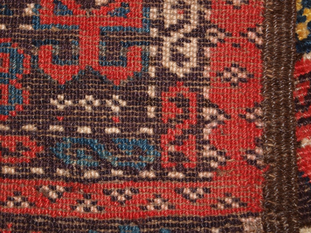 ANTIQUE CHODOR TURKMEN MAIN CARPET OF SMALL SIZE AND SCARCE DESIGN, CIRCA 1880. View XIV