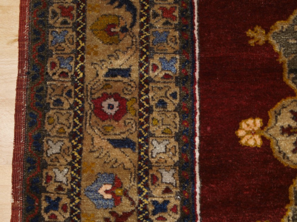 ANTIQUE TURKISH TASPINAR VILLAGE RUG, GREAT COLOUR AND SUPERB CONDITION, CIRCA 1900. View III