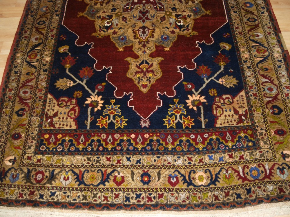 ANTIQUE TURKISH TASPINAR VILLAGE RUG, GREAT COLOUR AND SUPERB CONDITION, CIRCA 1900. View VI