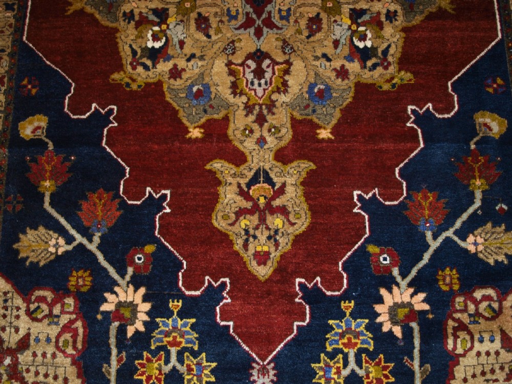 ANTIQUE TURKISH TASPINAR VILLAGE RUG, GREAT COLOUR AND SUPERB CONDITION, CIRCA 1900. View X