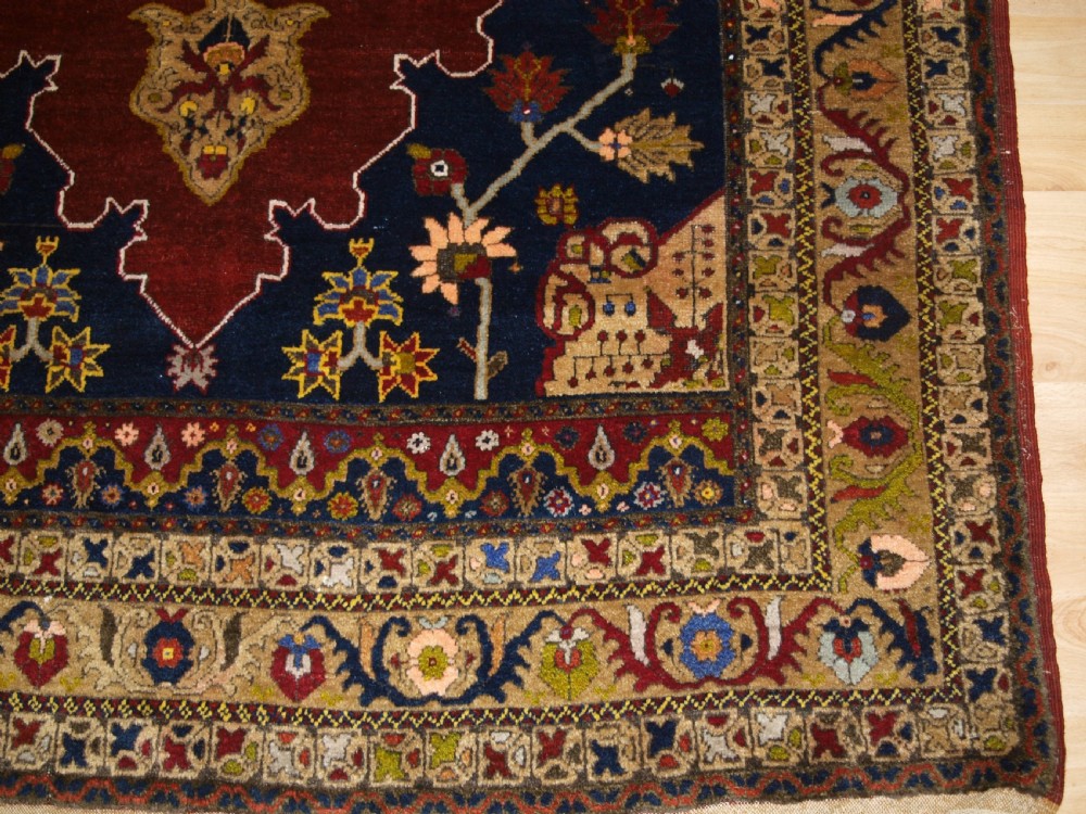 ANTIQUE TURKISH TASPINAR VILLAGE RUG, GREAT COLOUR AND SUPERB CONDITION, CIRCA 1900. View XI