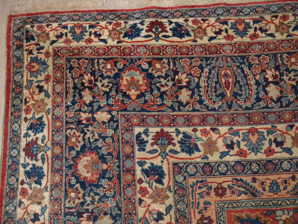 ANTIQUE PERSIAN BIRJAND CARPET WITH SUPERB COLOUR, GREAT FURNISHING CARPET, CIRCA 1900. View III