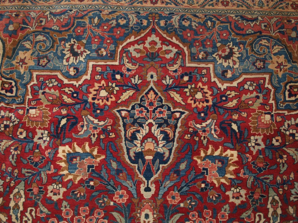 ANTIQUE PERSIAN BIRJAND CARPET WITH SUPERB COLOUR, GREAT FURNISHING CARPET, CIRCA 1900. View VIII