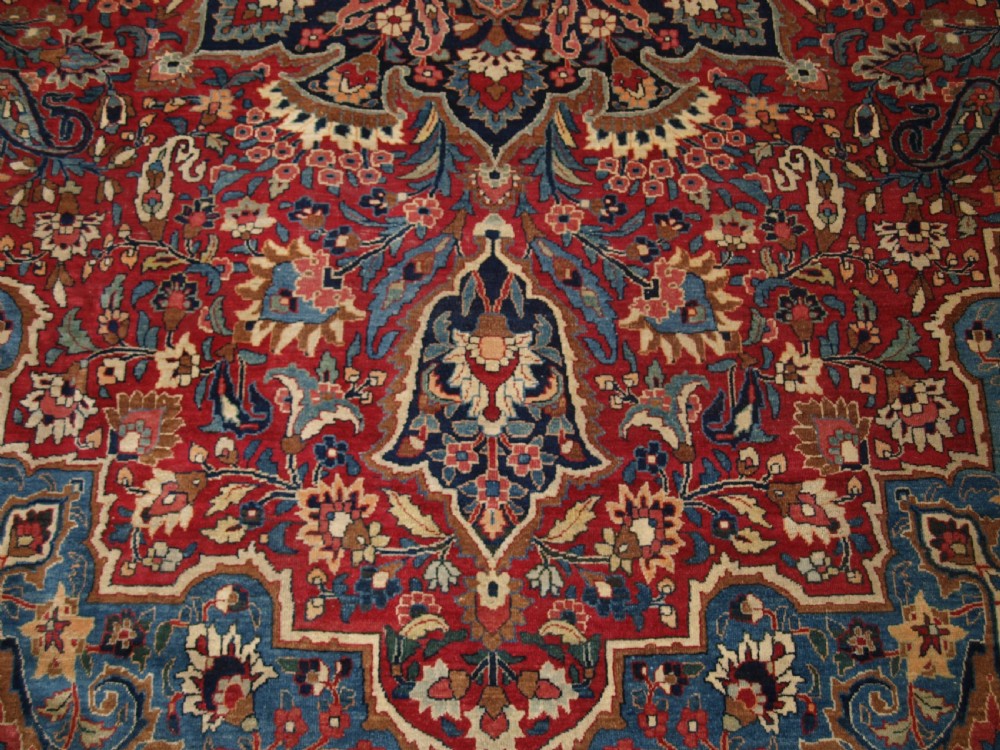 ANTIQUE PERSIAN BIRJAND CARPET WITH SUPERB COLOUR, GREAT FURNISHING CARPET, CIRCA 1900. View XII