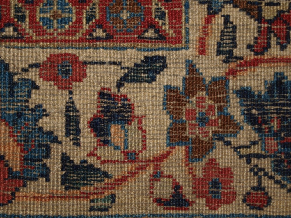 ANTIQUE PERSIAN BIRJAND CARPET WITH SUPERB COLOUR, GREAT FURNISHING CARPET, CIRCA 1900. View XVII