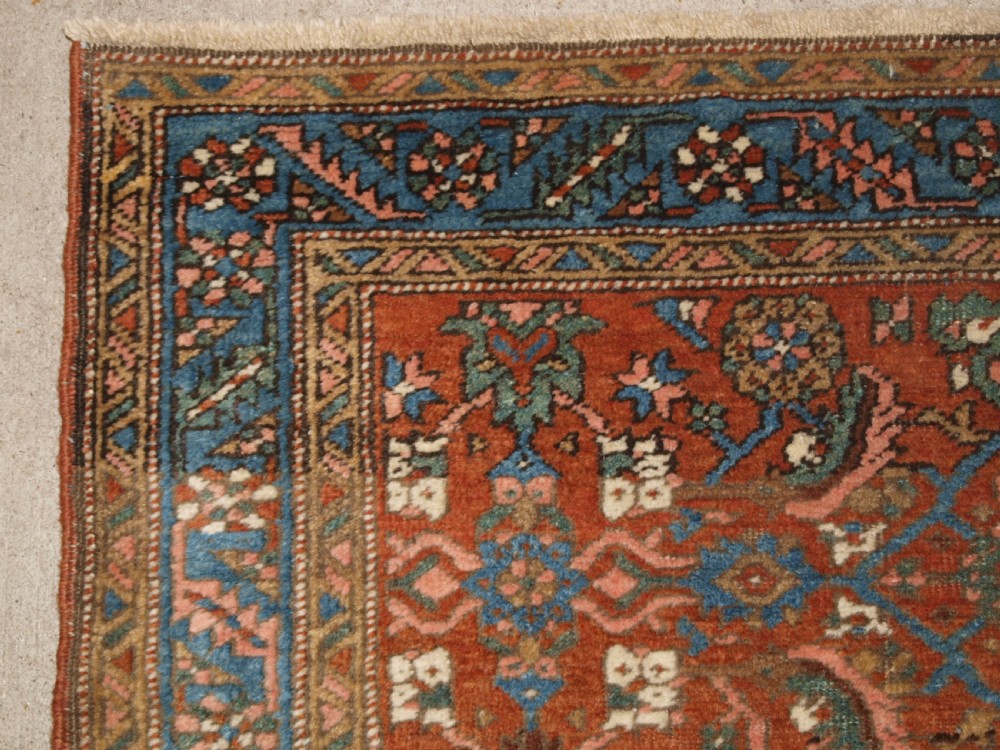 ANTIQUE PERSIAN KARAJA RUNNER, GOOD OUNTRY HOUSE FURNISHING RUNNER, CIRCA 1900. View V